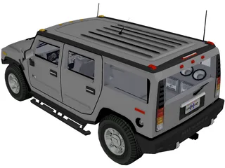 Hummer 3D Model preview