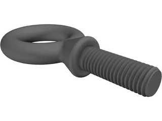 Eye Bolt 3D Model preview