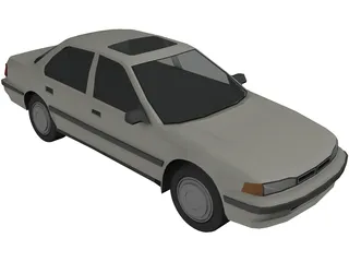 Honda Accord 3D Model preview