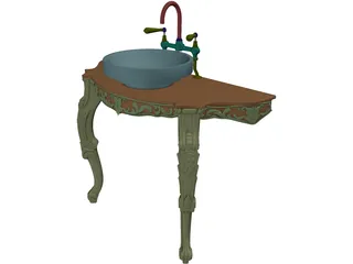 Sink 3D Model preview