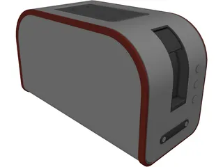 Toaster 3D Model preview