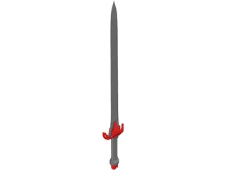 Emperior Sword 3D Model preview