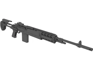 M14 EBR 3D Model preview