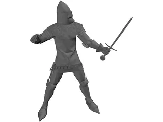 Knight 3D Model preview