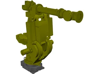 Fanuc M900IA600 Robot Arm 3D Model preview