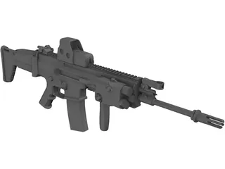 MK16 3D Model preview