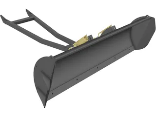 Snowplow 3D Model preview