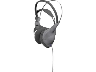 Headphones 3D Model preview