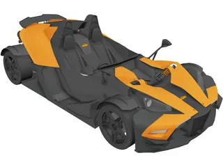 KTM X-Bow R (2011) 3D Model preview