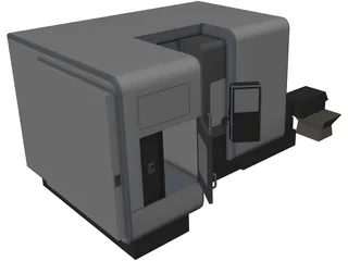 Mazak Integrex i200 3D Model preview