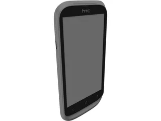 HTC Desire X 3D Model preview
