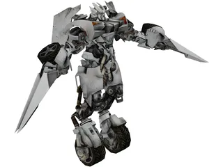 Transformers Sideswipe 3D Model preview