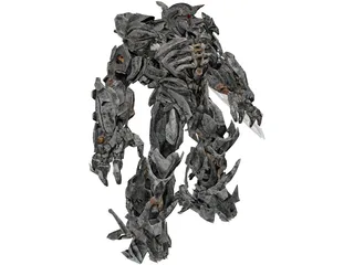 Transformers Shockwave 3D Model preview