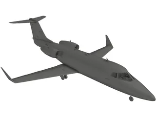 Bombardier Learjet 60 3D Model preview