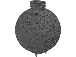 Vase Decoration 3D Model preview