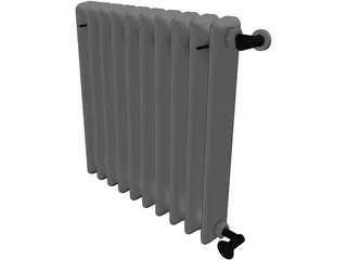 Radiator Interior House 3D Model preview