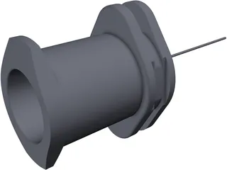 Luer Lock Needle 3D Model preview