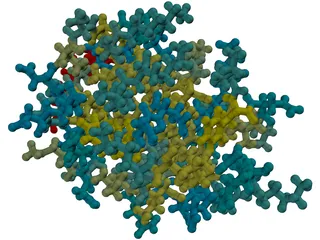 ACP Protein Stick 3D Model preview