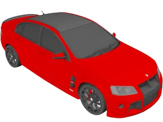 Holden Commodore HSV 3D Model preview