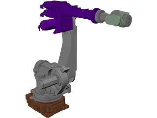 Fanuc 430 Robot 3D Model preview