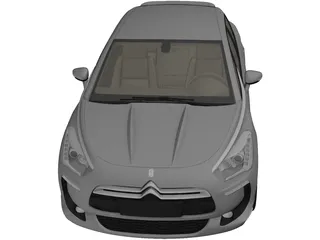 Citroen DS5 3D Model preview