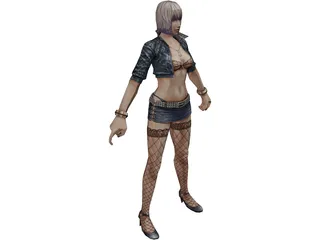 Jennifer 3D Model preview