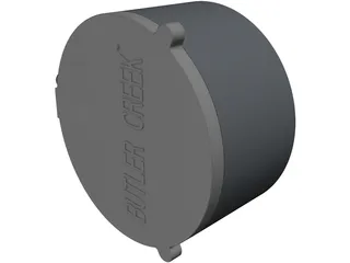 Scope Cover Butler Creek 3D Model preview