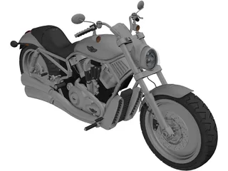 Harley-Davidson VROD 3D Model preview