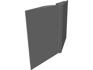 Book Open 3D Model preview