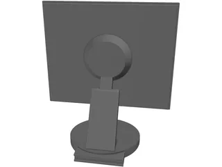 Samsung Monitor 3D Model preview