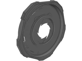 Shutter 3D Model preview