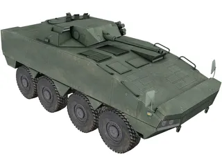 KTO Rosomak 3D Model preview