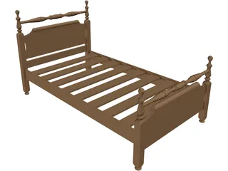 Bed 3D Model preview