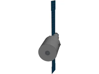 MIR Space Station Command Module 3D Model preview