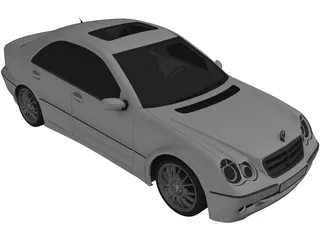 Mercedes-Benz C-Class 3D Model preview