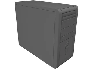 Philips Computer Case 3D Model preview