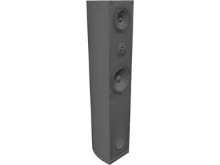 Home Speaker 3D Model preview