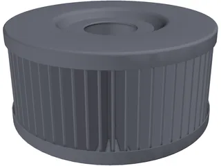 Air Filter 3D Model preview