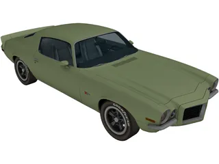 Chevrolet Camaro Z28 3D Model preview