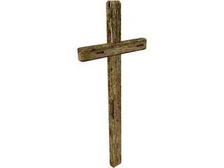 Roman Cross 3D Model preview