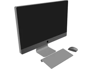Apple iMac 2 3D Model preview