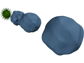 Cytology Cells Virus 3D Model preview