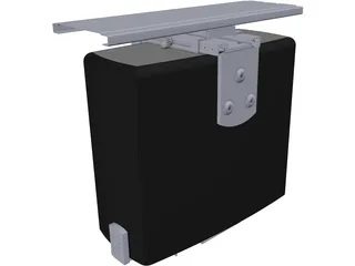 PC Desktop Case 3D Model preview