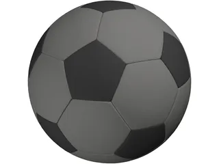 Soccer Ball 3D Model preview