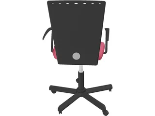 Office Chair 3D Model preview