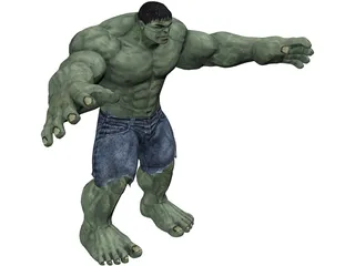 Hulk 3D Model preview