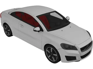 Volvo C70 (2010) 3D Model preview