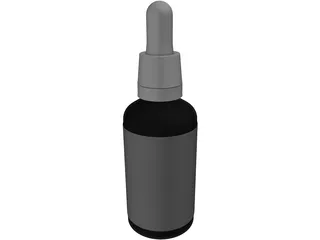 Medicine Bottle 3D Model preview