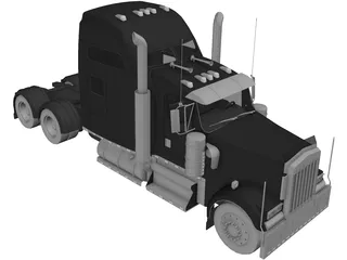 Peterbilt 379 3D Model preview