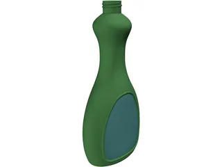 Elixir Bottle 3D Model preview